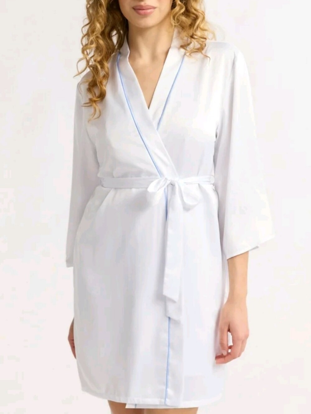 NWT Satin Bride Robe - Picture 2 of 4